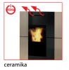 Piec na pellet Edilkamin BLADE H 23 EVO ceramika